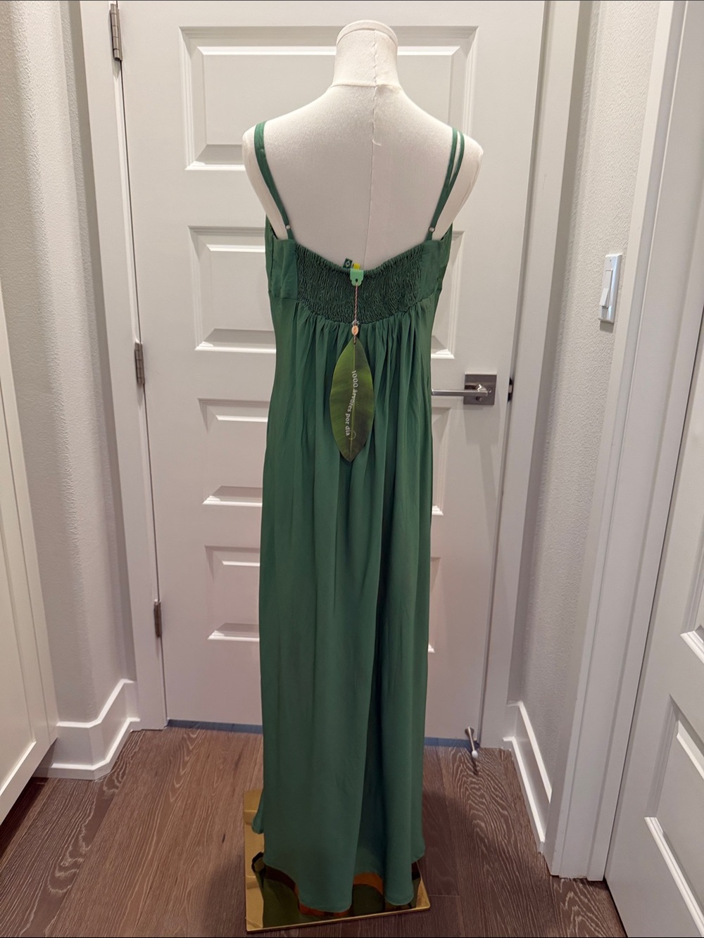 FARM Rio Green Thalia Long Dress Size XL - Picture 8 of 8